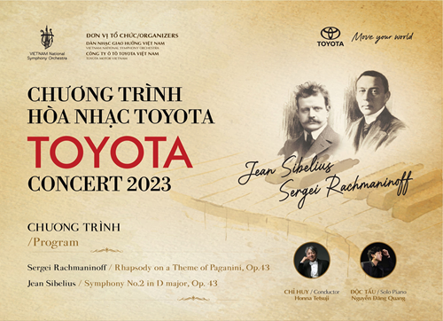 Hòa nhạc Toyota 2023 sẽ đến với khán thính giả tại Hà Nội và Thành phố Hồ Chí Minh