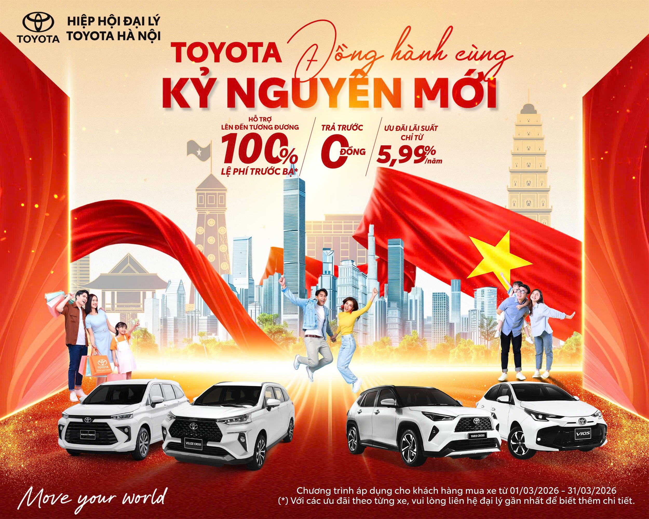 🚗✨ HIỆP HỘI TOYOTA HÀ NỘI TỔ CHỨC SỰ KIỆN VÙNG “TOYOTA ĐỒNG HÀNH CÙNG KỶ NGUYÊN MỚI”